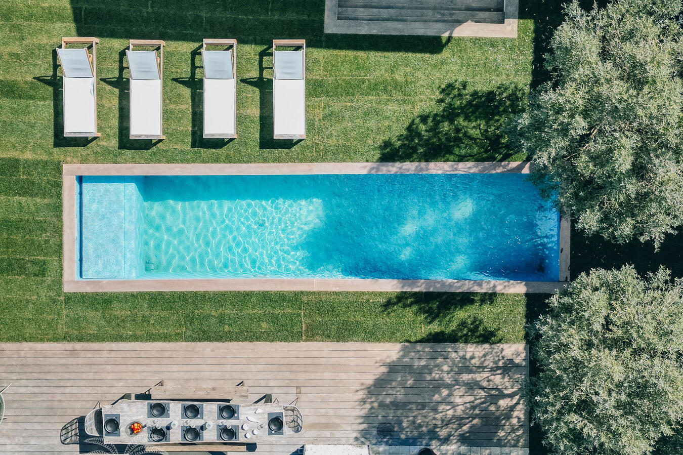 13×2.75 lap pool renovated and extended pool